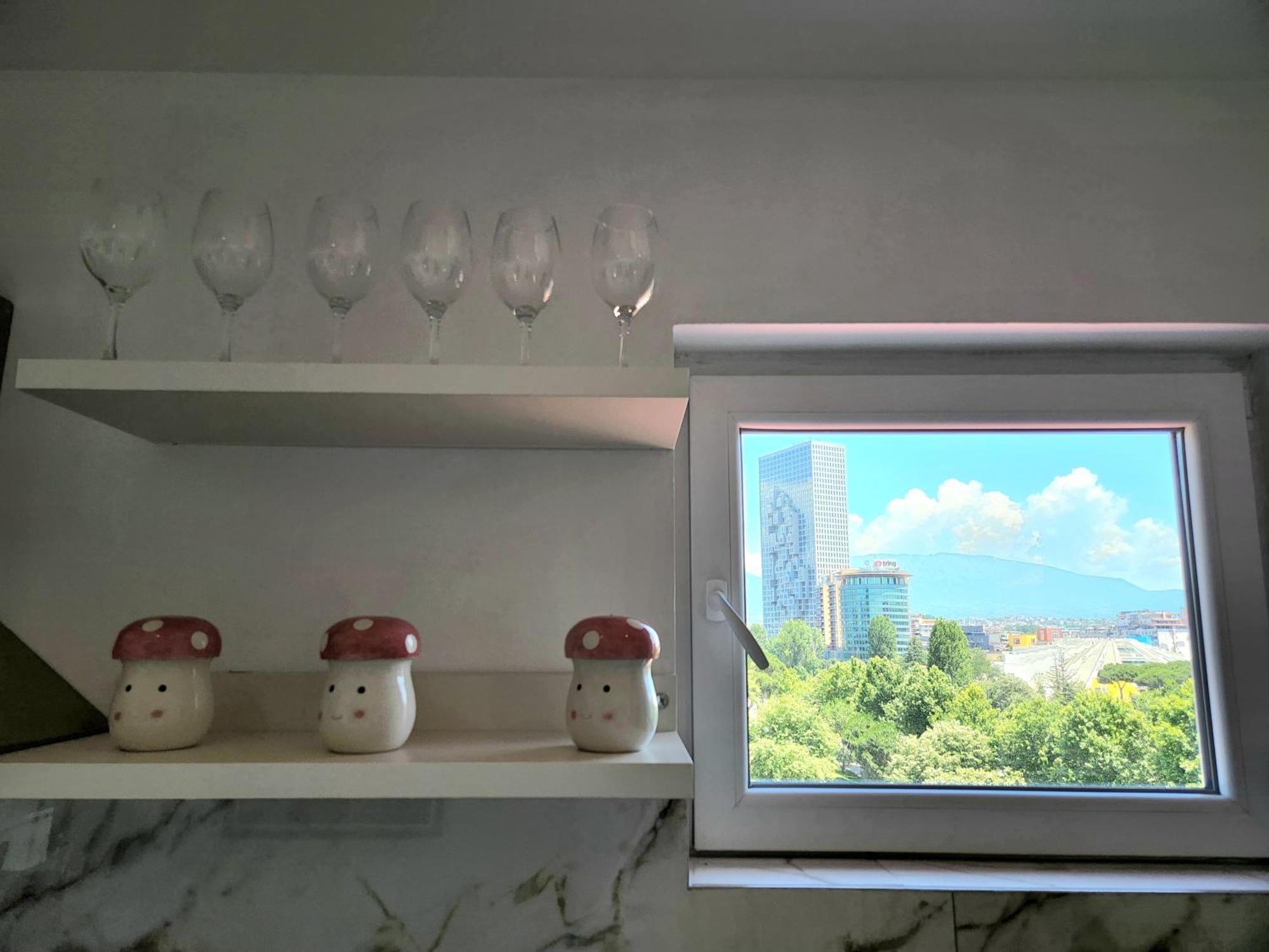 Tirana City Center Penthouse Oasis Exterior foto